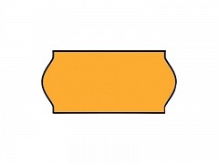 Q842.614 - Prijsetiketten 26 x 12 mm ORANJE