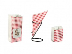 RP.10BB - Papieren frikandelzakken smal 