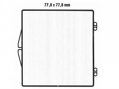 TD799 - Plastic doosjes 7,78 x 7,78 x 3,81 cm