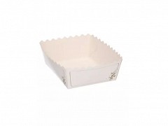 V00047 - OP=OP Koekschaaltjes wit 11,6 x 9,1 x 4,6 cm Dessin 573