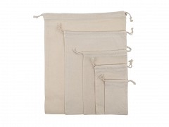 F0548 - Katoenen zakjes 21 x 30 cm