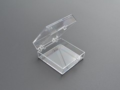TD1410 - Plastic doosjes 6,51 x 6,51 x 1,27 cm