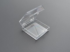 TD610 - Plastic doosjes 5,08 x 5,08 x 1,27 cm