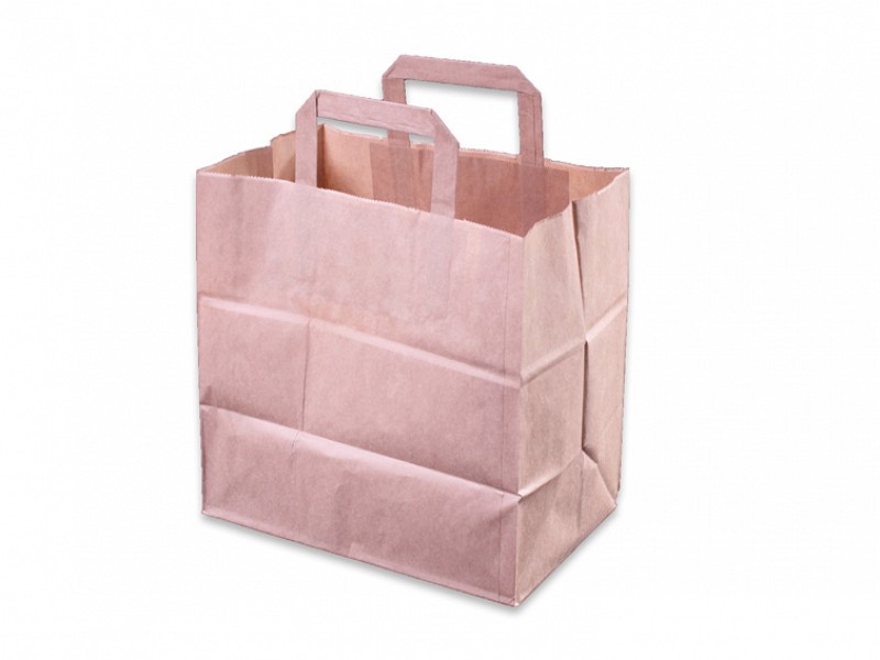 215.0006 - Papieren draagtassen 32 + 22 x 28 cm