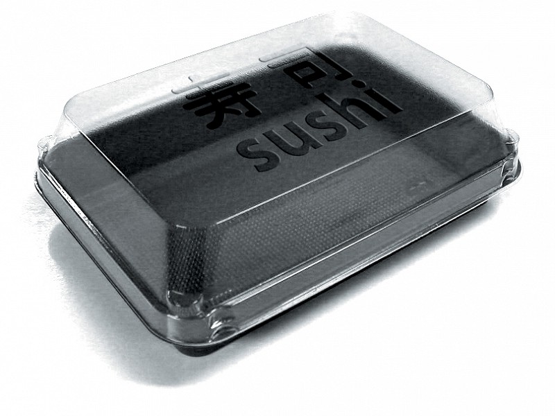 144209 - PS sushiboxen 18,5 x 13,5 x 5,4 cm 500 ml Duni