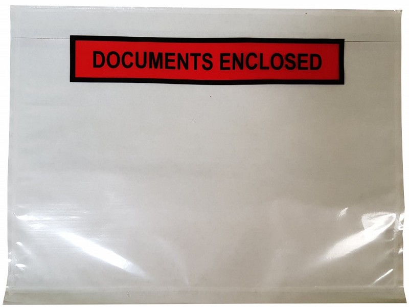 2084 - Paklijst enveloppen (C5) 22,5 X 16,5 cm DOC ENCL