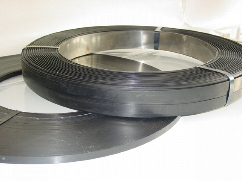 B16024 - Staalband 13 mm x 0,5 mm A.W. Zwart