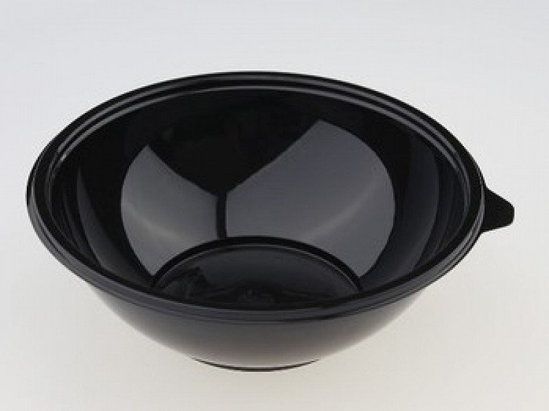 BOW92080 - Zwarte salade bowls 2250 cc