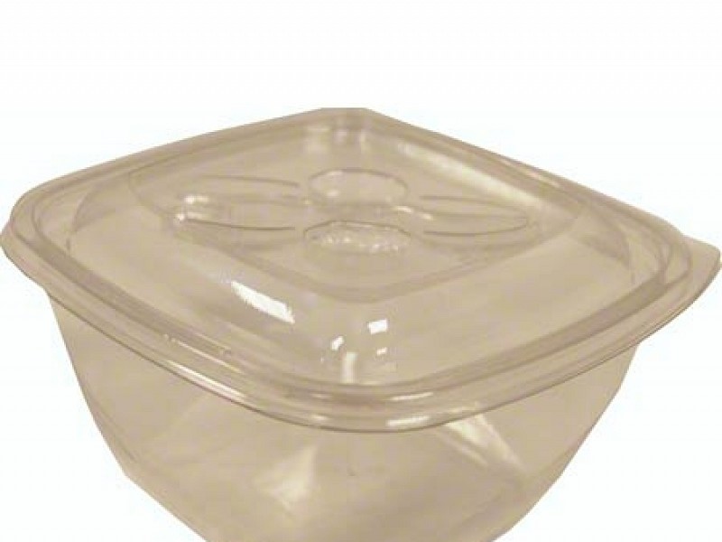DOM52500SPO - Square deksels met SPORK tbv Square classic bowls 150 ml