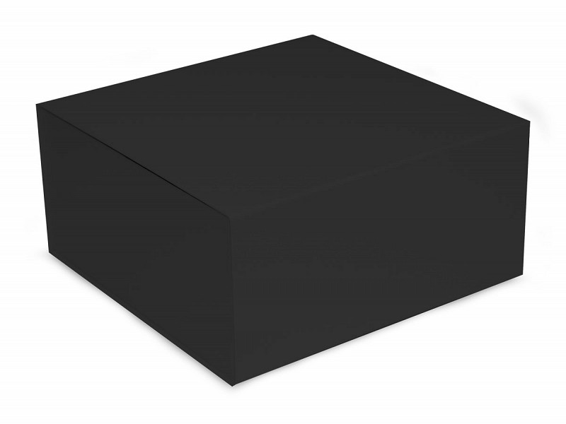 F0519 - Zwarte magneetdozen 14 x 14,5 x 5,7 cm