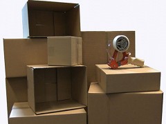 B10019 - Kartonnen dozen 22 x 20 x 15 cm