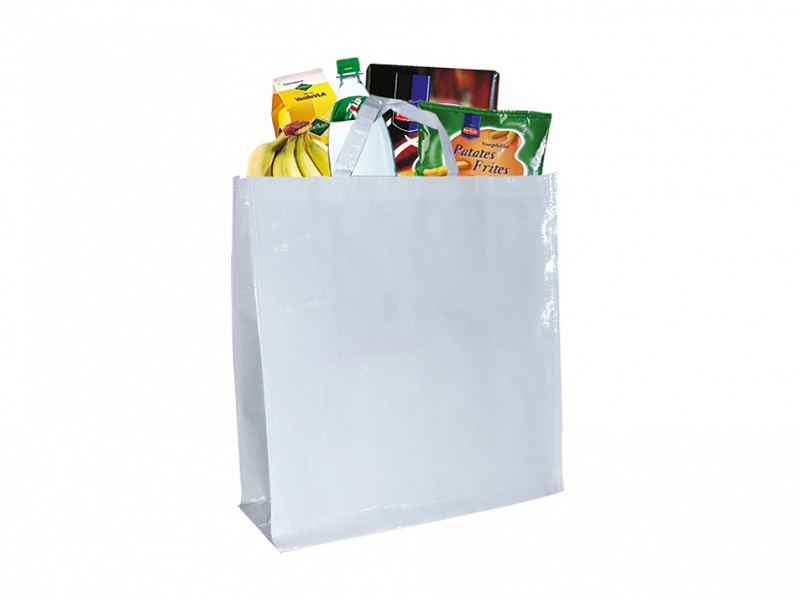 F0303 - Woven big shopper tassen